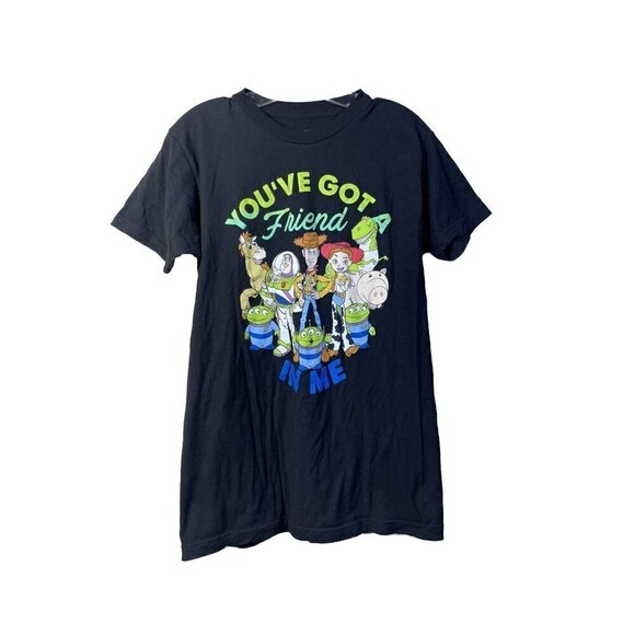 Disney Pixar Toy Story You've Got A Friend in Me T-Shirt Mens Sz M Graphic Black - Picture 1 of 7